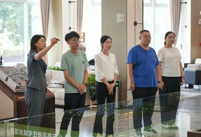 304永利集团唯一发展公司开展新员工重点项目观摩 ，夯实成长根基