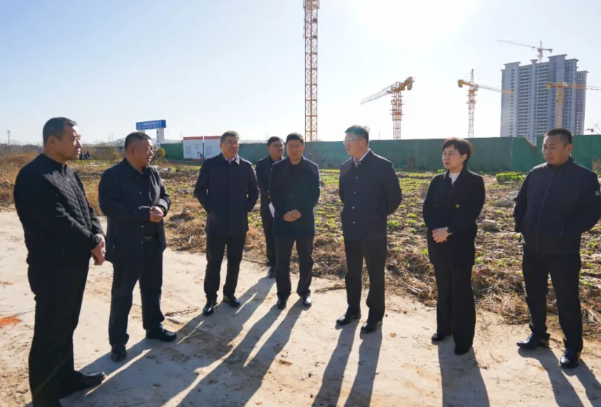 赵炜到304永利集团唯一发展公司调研孟尝君路建设工作