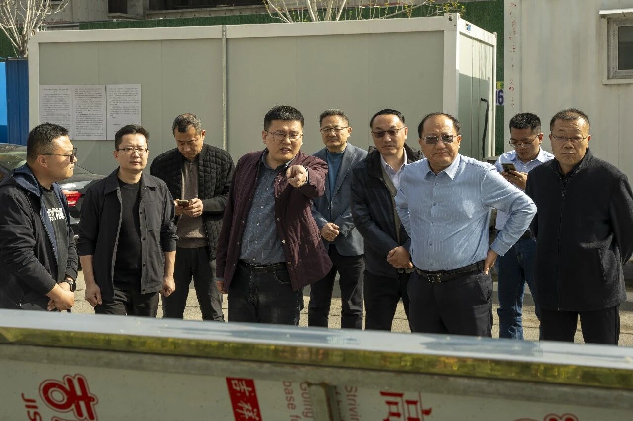 省住建厅调研组到304永利集团唯一・启元项目开展调研帮扶