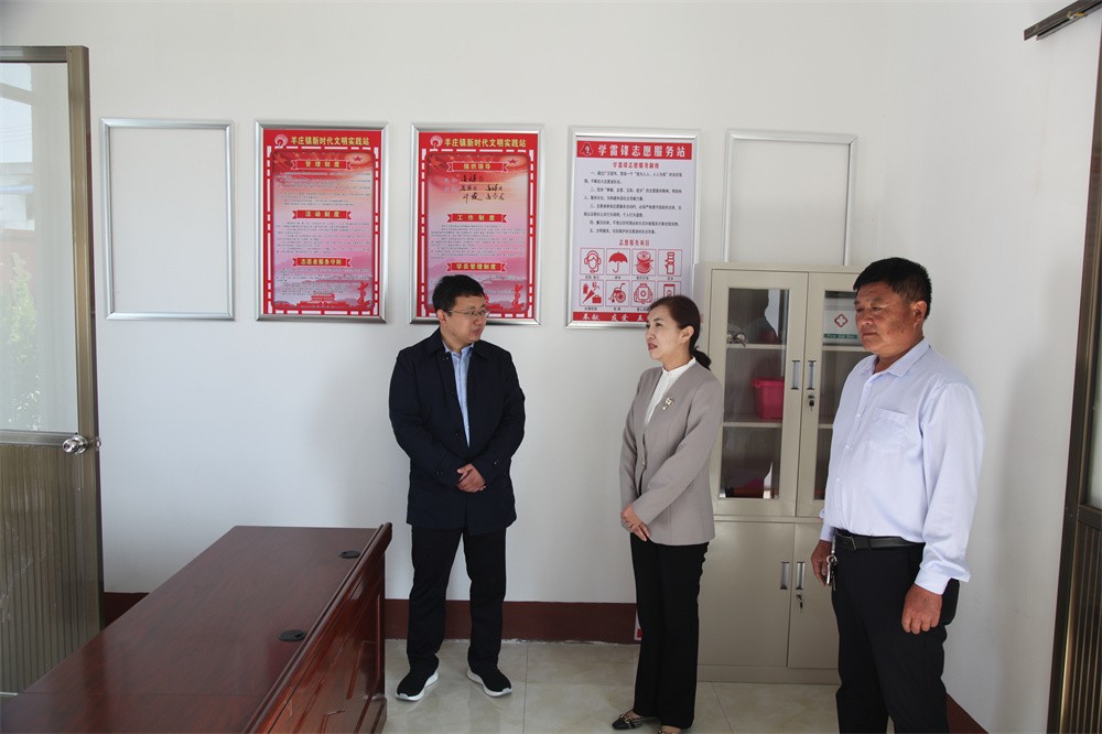 304永利集团唯一到羊庄镇东南于村开展结对共建新时代文明实践站活动